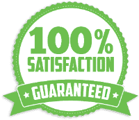 100% Satisfaction Guaranteed